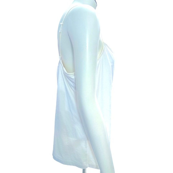 APT 9 Essentials White Nylon Spandex Blend Camisole Size XL - Picture 4 of 8